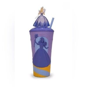 Wicked‎ For Good Glinda Cup With Topper and Straw AMC Purple NEW *SHIPS FAST*